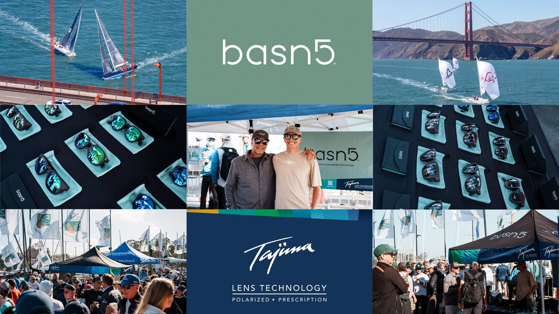 basn5 sunglasses with Tajima polarized lenses at the Rolex Big Boat Series 2026