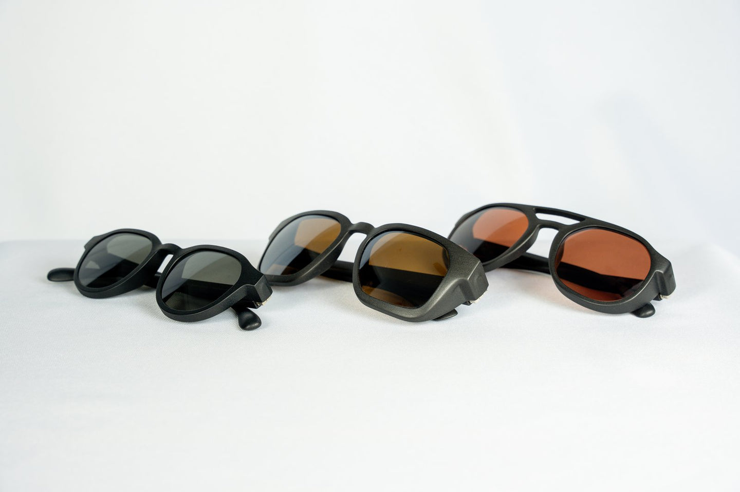 all three basn5 frames in different lens colors